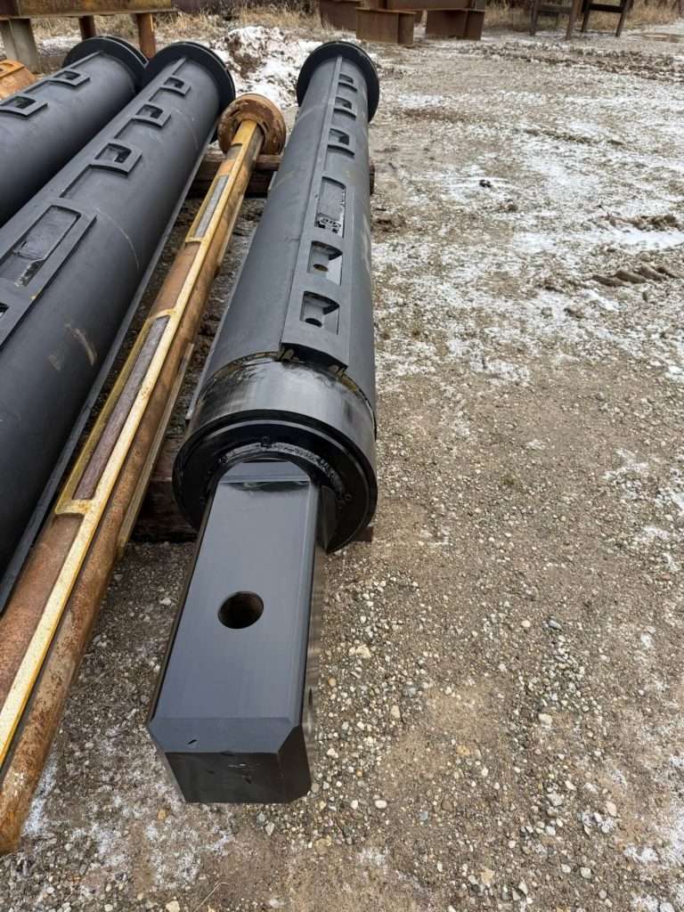 Newly fabricated kelly bar replacement