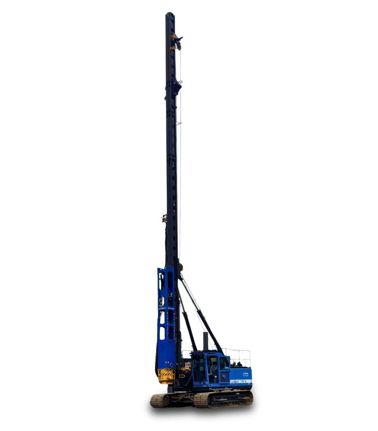 Blue Junttan PM 16 pile driver