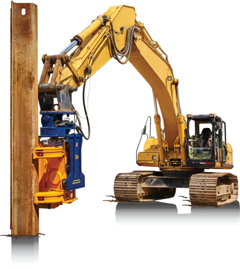 HMC Sonic Side Grip Rental and Vibratory Hammer repair